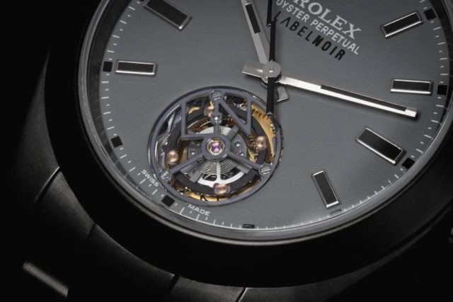 Rolex Tourbillon, world premiere performed by Label Noir