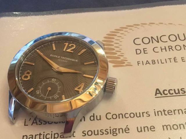 Watches of the Watchmaking School