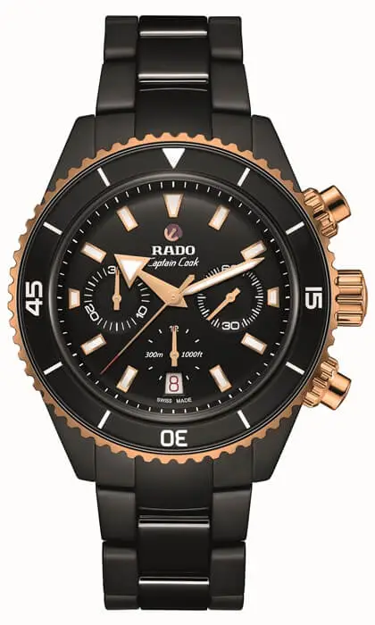 Rado Captain Cook High-Tech Ceramic Chronograph