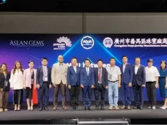 Thailand colored gemstones cutting industry showcase at Jewellery & Gem ASEAN Bangkok 2026