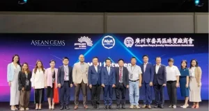 Thailand colored gemstones cutting industry showcase at Jewellery & Gem ASEAN Bangkok 2026